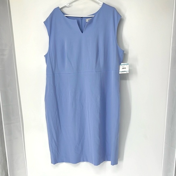 Kasper NWT women’s size 20 dress sky blue - Picture 1 of 10